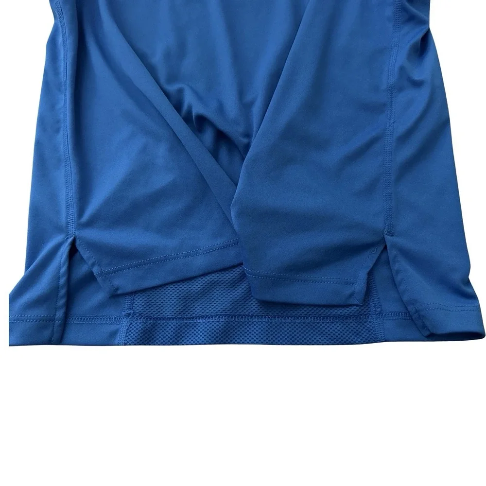 Nike Women's S Blue Dri-FIT Athletic Running Racerback Tank Top AT4210-403